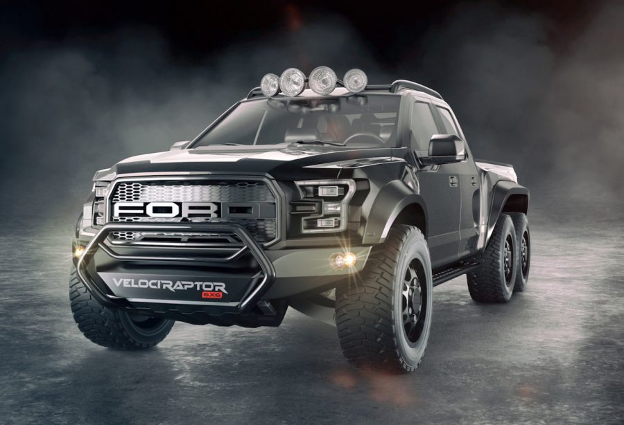600-koňový Hennessey Raptor 6x6