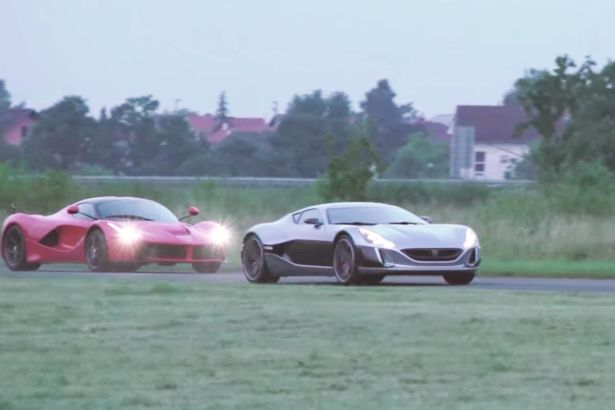 Rimac koncept One vs. LaFerrari