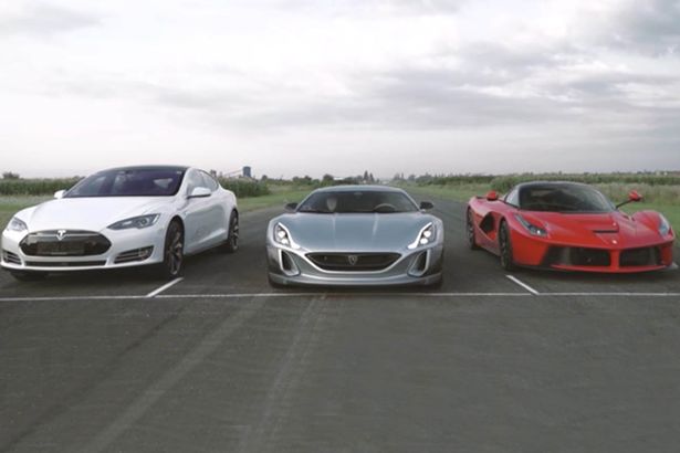 Rimac koncept One vs. LaFerrari