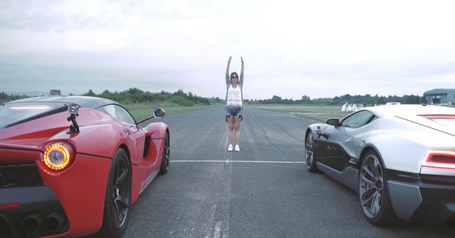 Rimac koncept One vs. LaFerrari