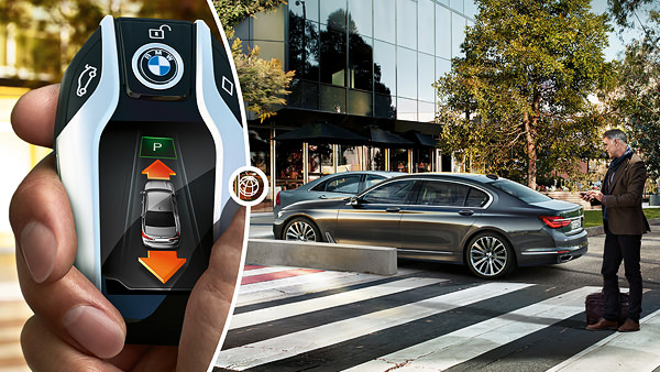 BMW rad 7 zaparkujete pomocou diaľkového ovládania
