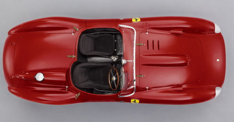 Vzácne 1957 Ferrari Spider Scaglietti