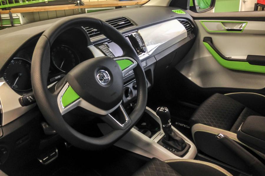 Interiér Škody Fabia FunSTAR