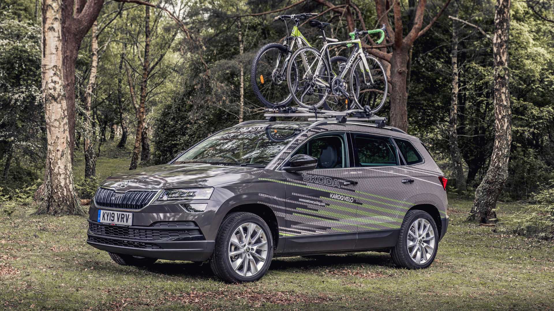 Škoda Karoq pre cyklistov, nájdete tu aj práčku!