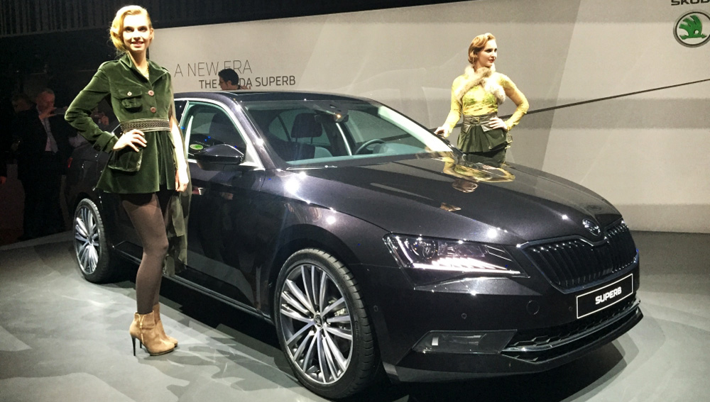 Škoda Superb bola oficiálne predstavená 17. februára v Prahe