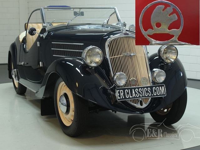 Škoda Popular 420 Roadster - Vzácna Škoda na predaj - 3 majitelia, nájazd len 11 167 kilometrov!