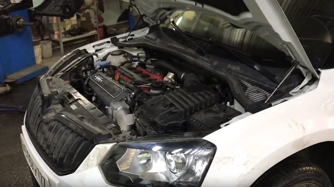 Škoda Yeti 2,5 TFSI s motorom Audi RS3 - Akcelerácia na 100 km/h pod 5 s.!
