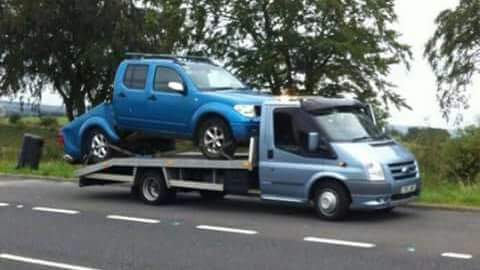 Nissan Navara sa láme!