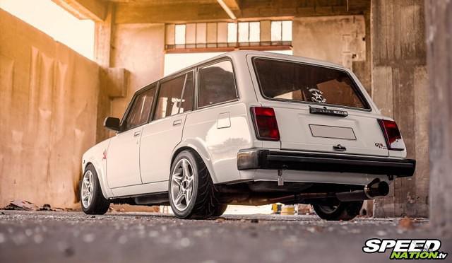 Lada 2104 s motorom z Nissanu S13/S14SR20