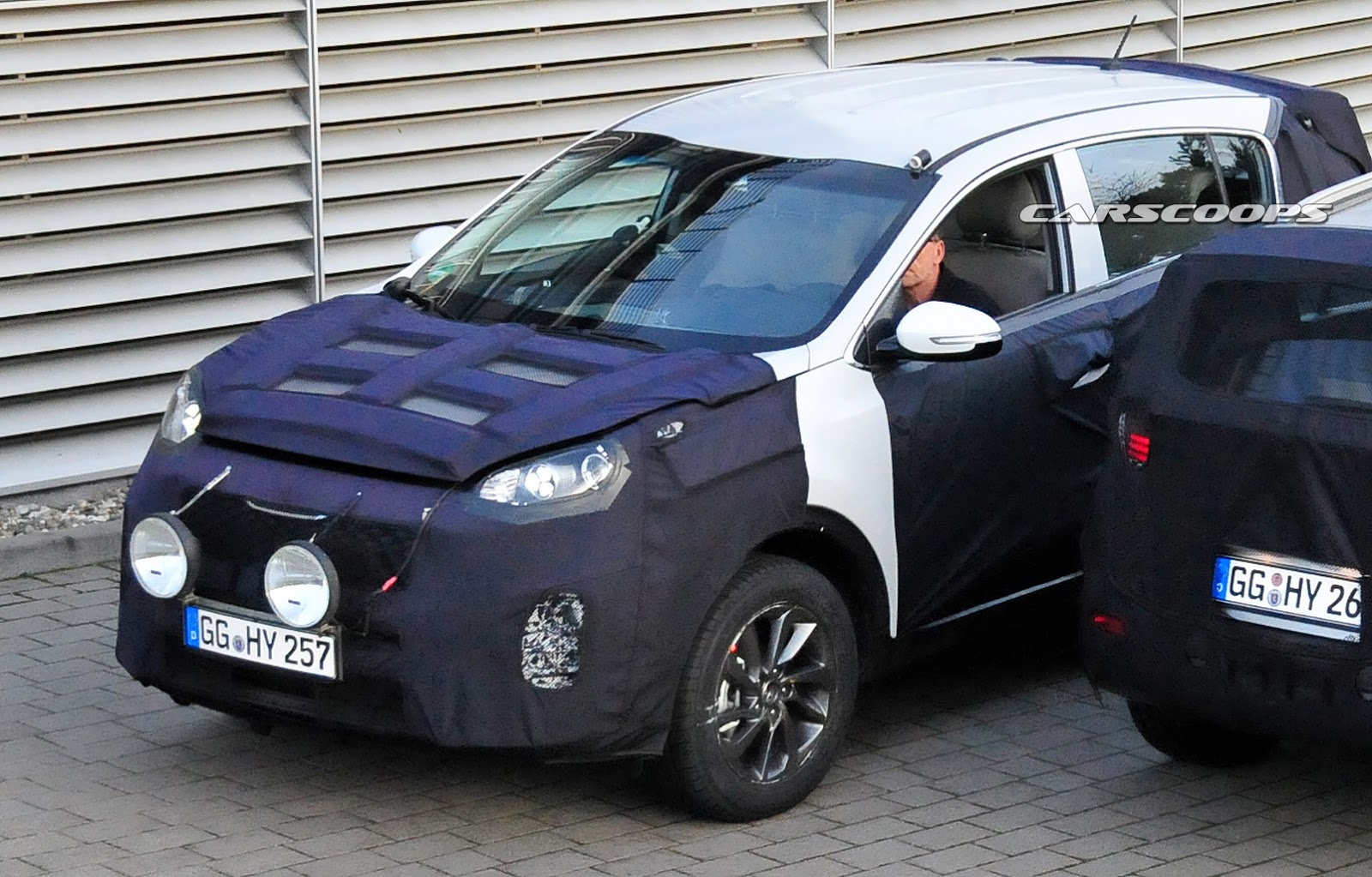 Kia Sportage 2016 s kamuflážou