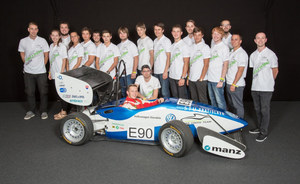 Stuba Green Team na nemeckom okruhu Hockenheimring