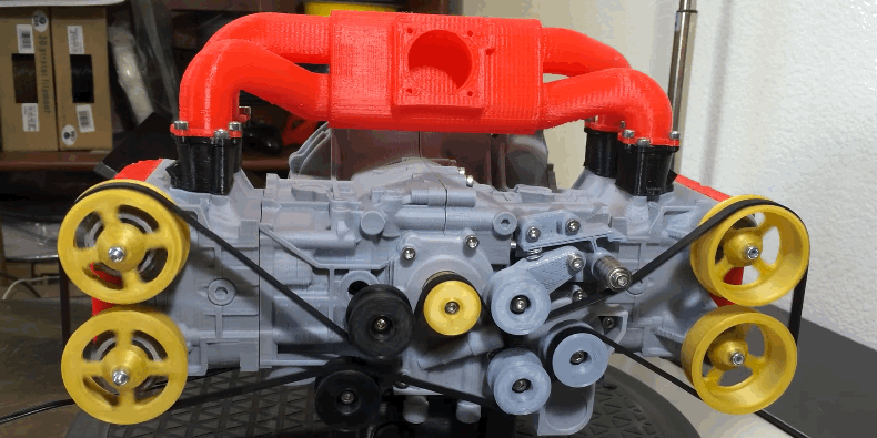 Motor z 3D tlačiarne