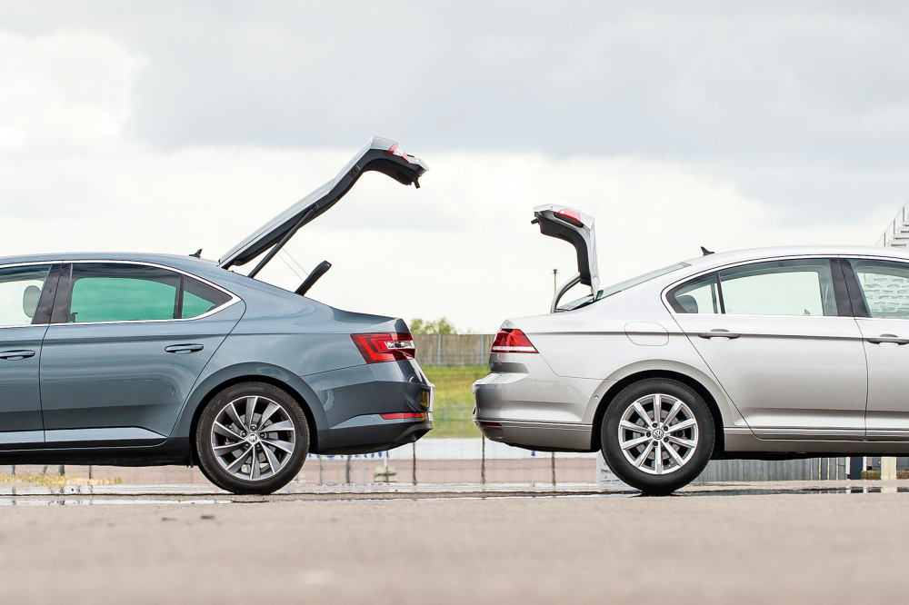 Škoda Superb vs. VW Passat