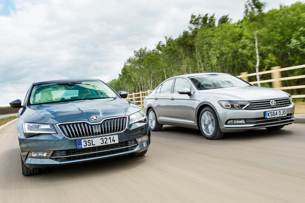 Škoda Superb vs. VW Passat