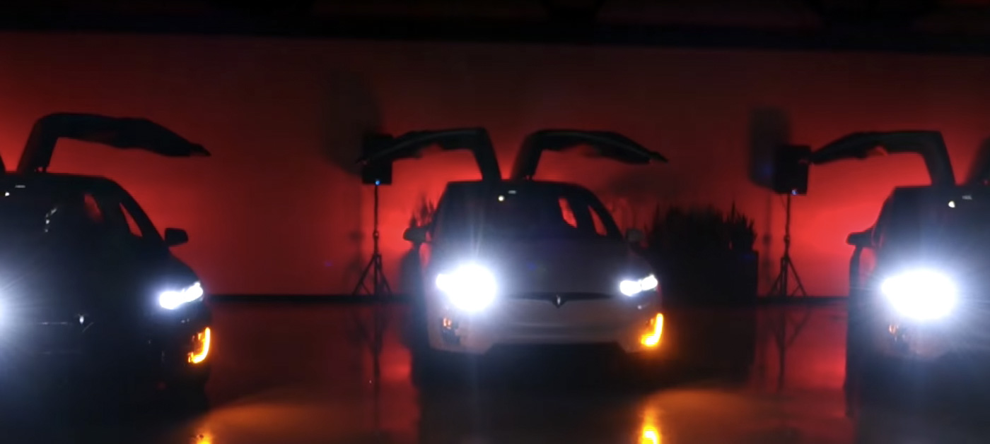 Tesla Model X-mas