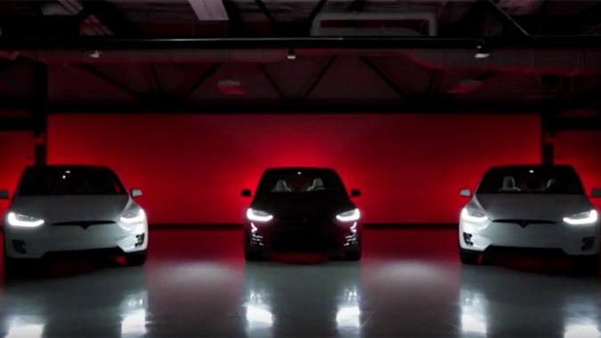 Tesla X-mas show