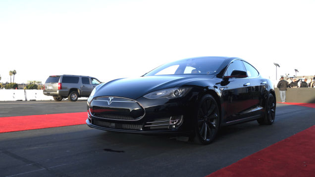 Tesla Model S P85D