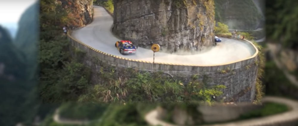 Tianmen Mountain Road v Číne