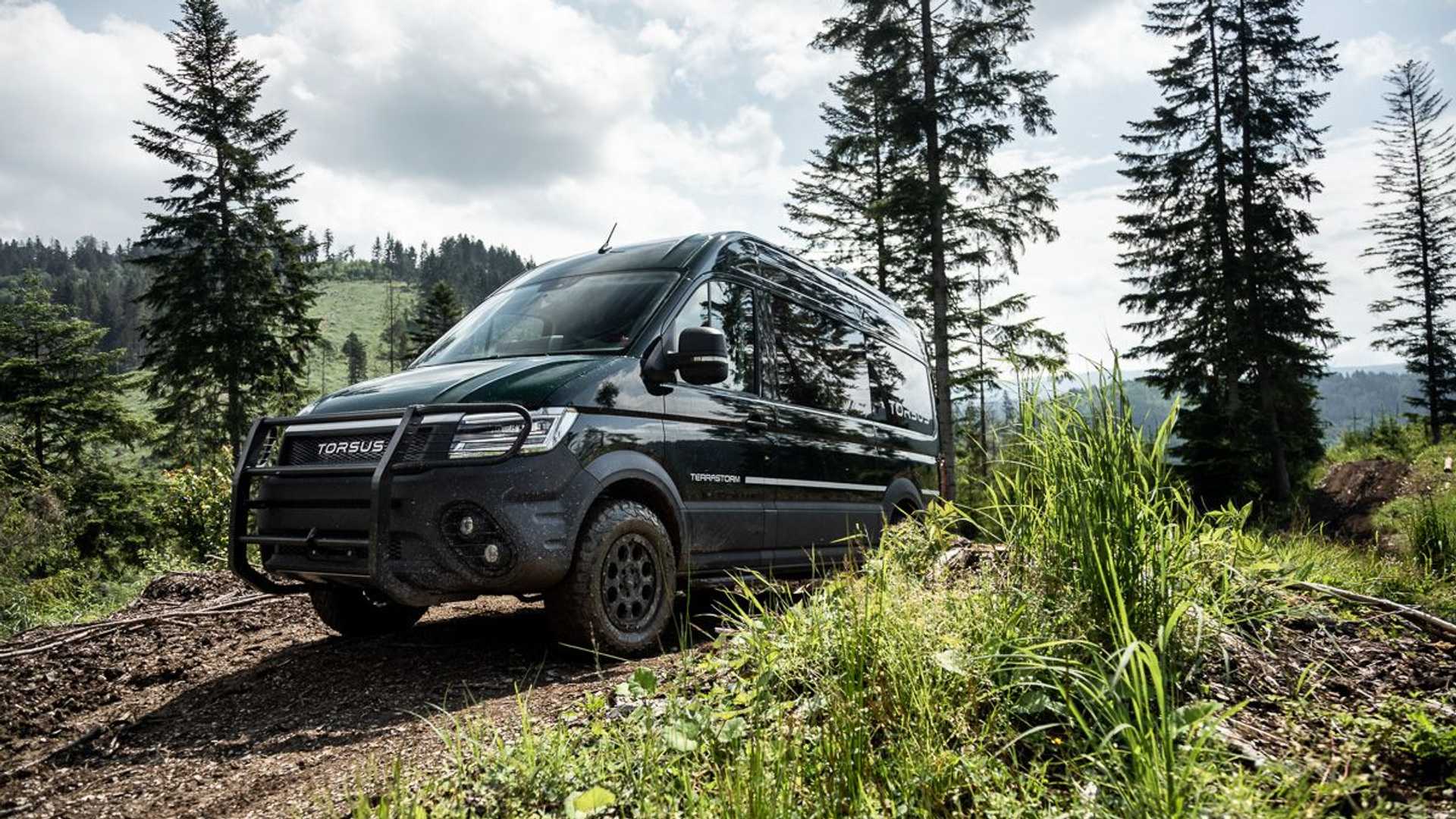 Torsus Terrastorm je Volkswagen Crafter s terénnymi schopnosťami