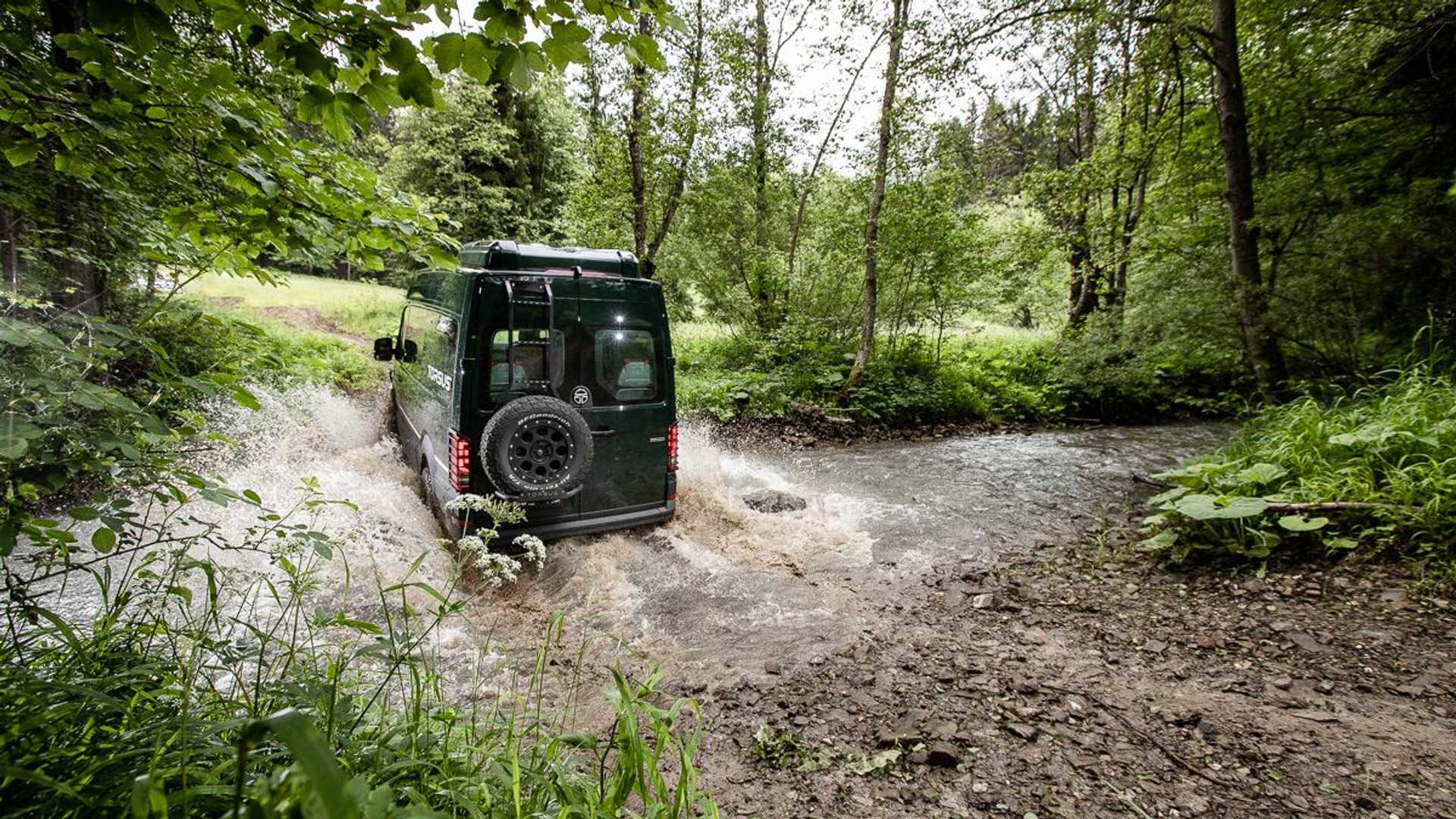 Torsus Terrastorm je Volkswagen Crafter s terénnymi schopnosťami