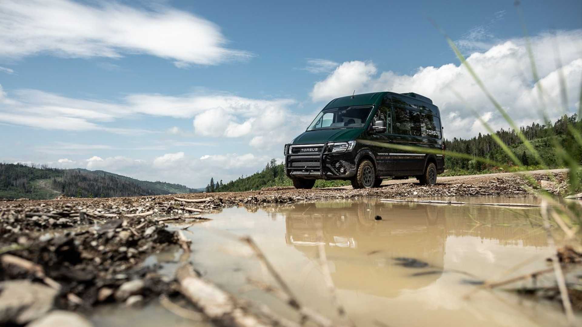 Torsus Terrastorm je Volkswagen Crafter s terénnymi schopnosťami