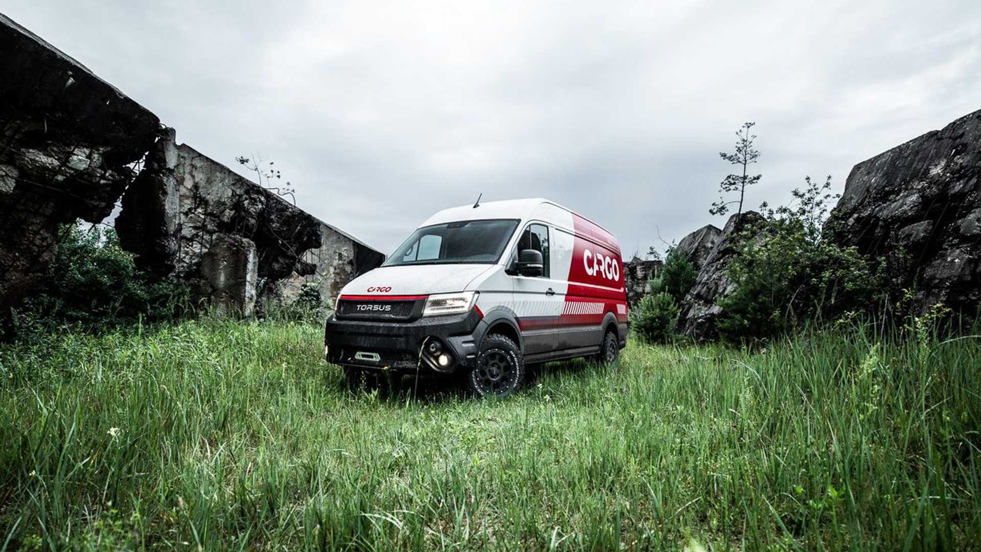 Torsus Terrastorm je Volkswagen Crafter s terénnymi schopnosťami