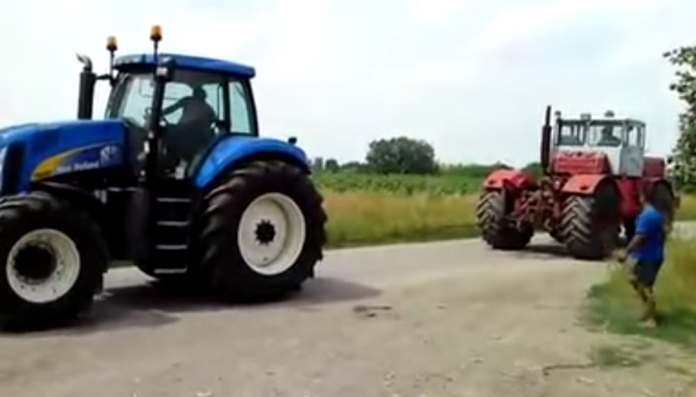 Súboj Titanov: Nemecký vs. ruský traktor