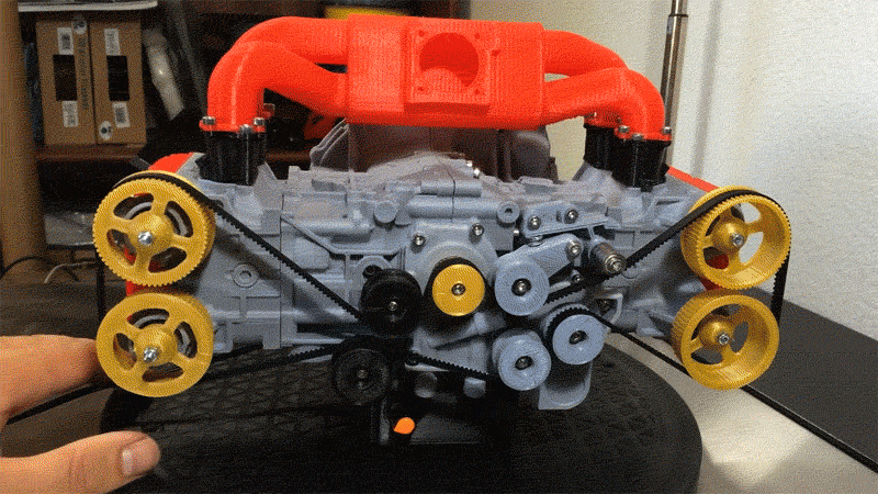 Motor z 3D tlačiarne