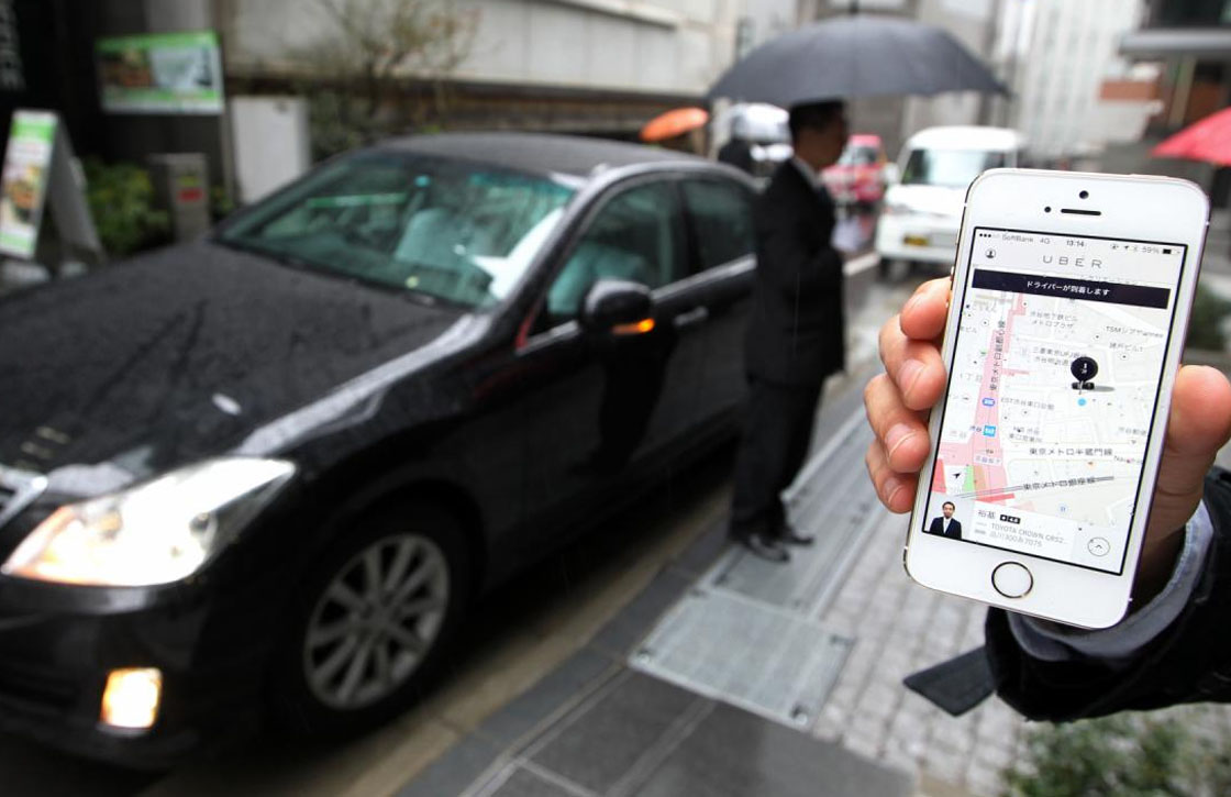 Aplikácia Uber dokáže v mestách s velkým počtom Uber taxikárov skrátiť čas potrebný na prepravu aj niekoľkonásobne