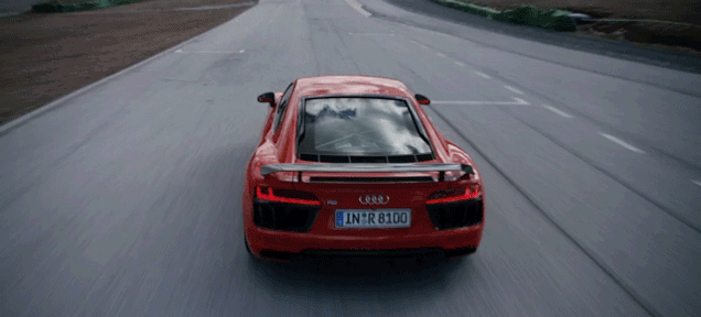 2016 Audi R8 V10 Plus s výkonom 610 koní patrí medzi TOP mašiny o ktorých sníva nejeden z nás!