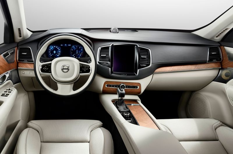 Interiér nového Volva V90