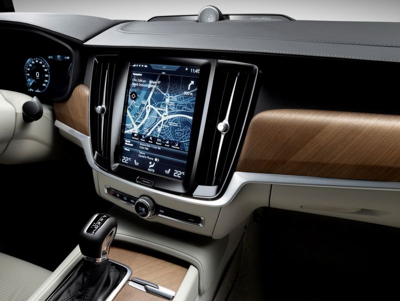 Interiér nového Volva V90