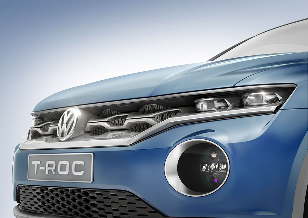 Volkswagen T-Roc Koncept: Golf do terénu
