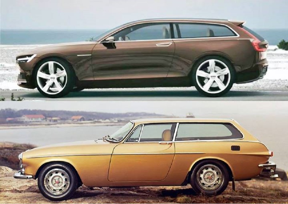Volvo Koncept Estate – vydarený mix Volva 1800ES a technológie budúcnosti