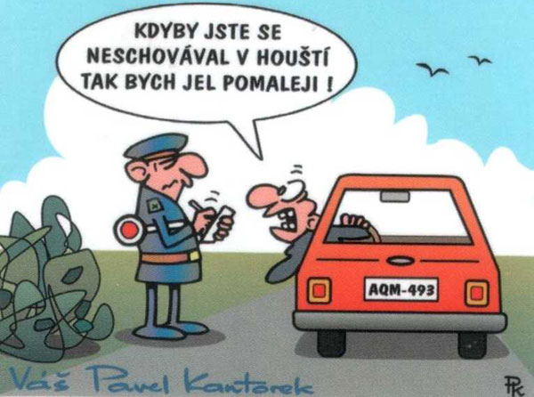 Najvtipnejšie zápisy našich policajtov