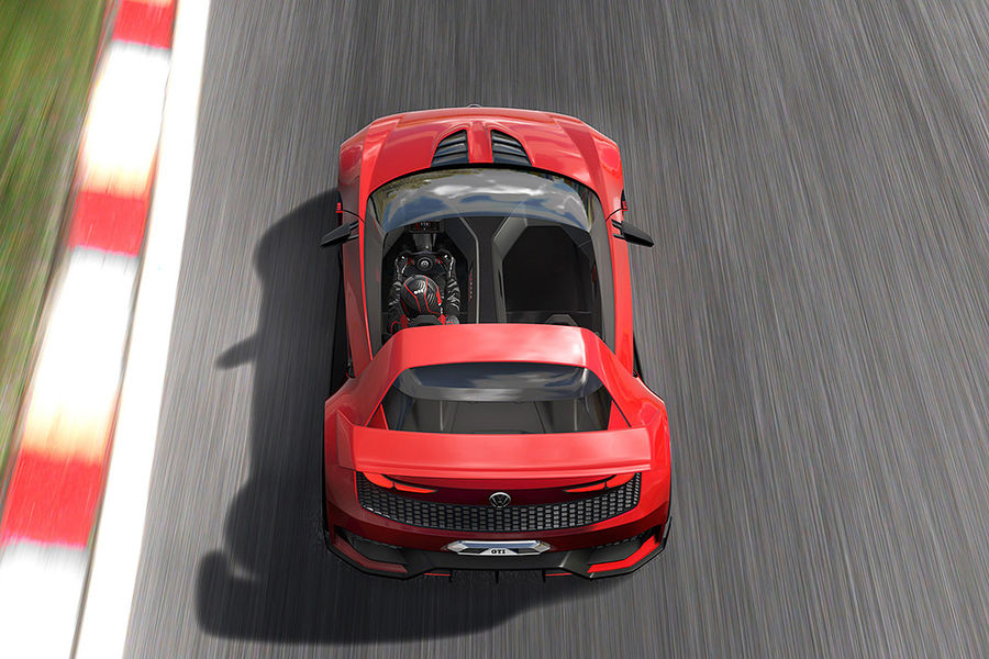 VW GTI Roadster, auto, ktoré vzniklo vďaka PC hre!