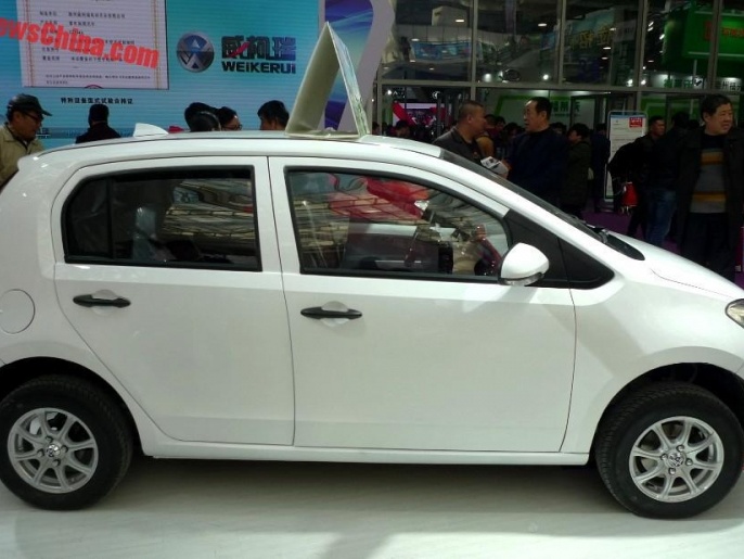 Čínska kópia VW up! stojí 2 700 €!