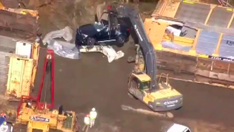 VIDEO: nehoda vlaku v USA, 120 luxusných BMW zničených!