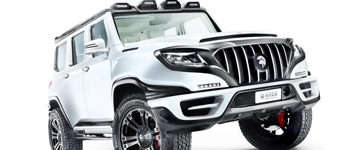 Upravený Mercedes G63 AMG: X-Raid od ARES Design!