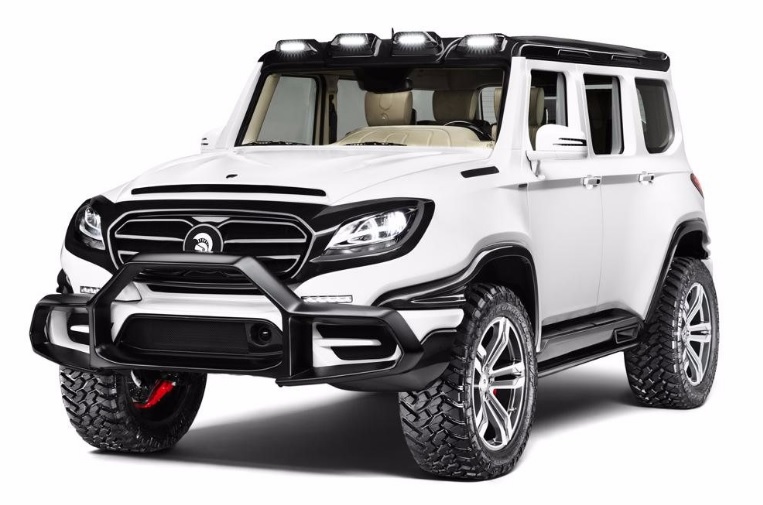 Upravený Mercedes G63 AMG: X-Raid od ARES Design!