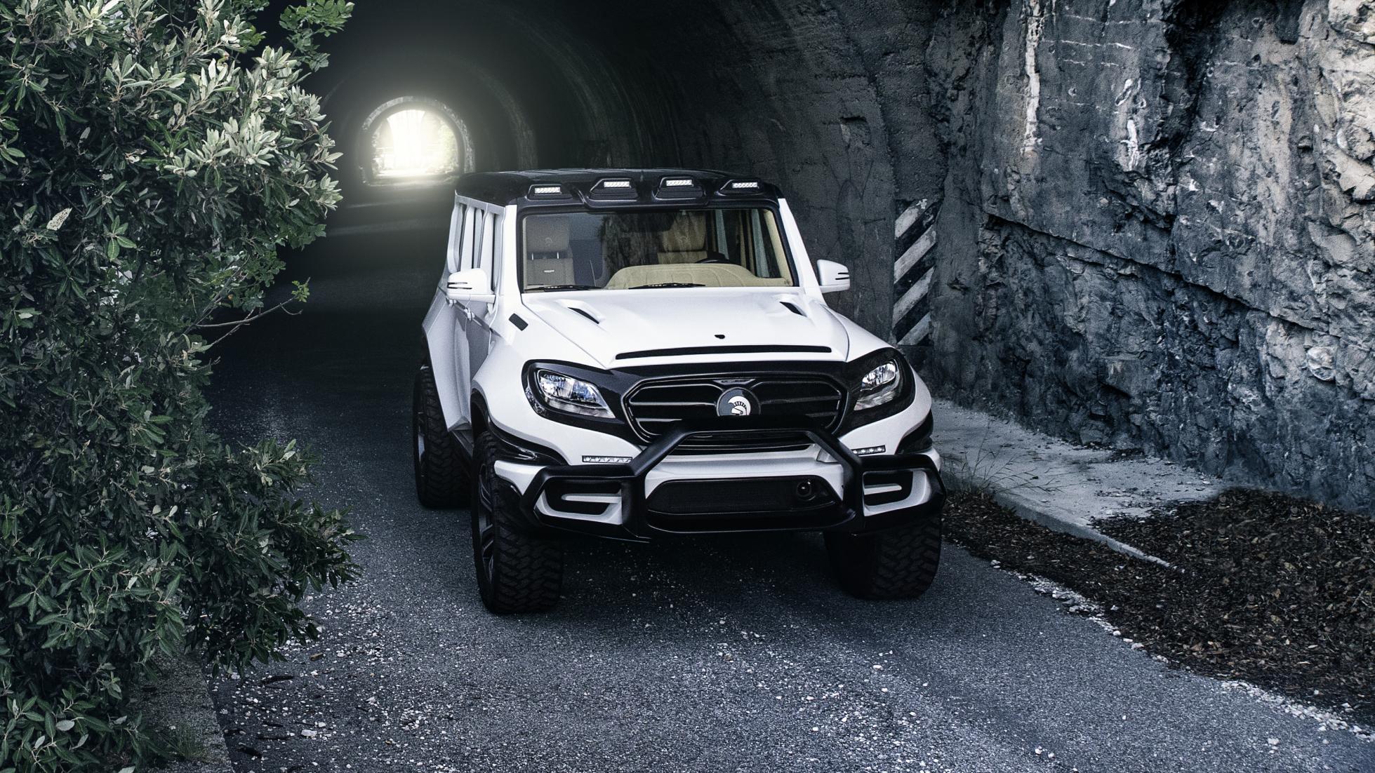 Upravený Mercedes G63 AMG: X-Raid od ARES Design!