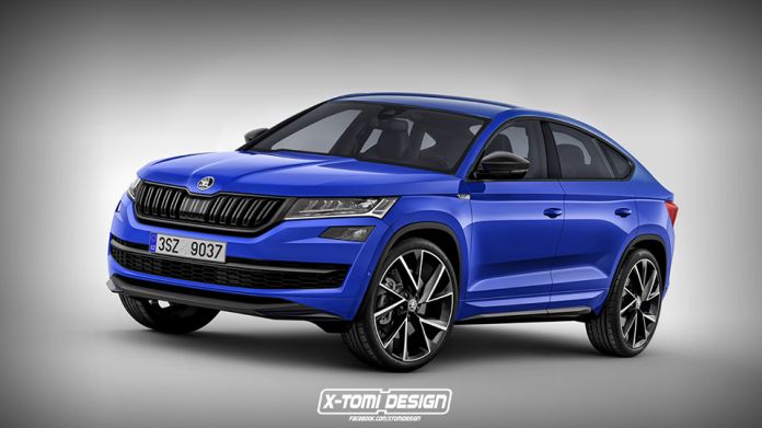 Škoda Kodiaq Coupé - návrh od X-Tomiho 