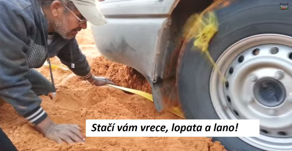 Netradičná metóda funguje na princípe vytvorenia provizórneho navijáka