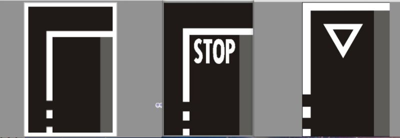 V tomto prípade teda môžeš „stopku“ prejsť bez zastavenia a riskovania pokuty. Aj tu však platí výnimka. Ak je „stopka“  doplnená o vodorovné značenie (V 5a,b,c), viď obrázok, si povinný zastaviť bez ohľadu na poradie.