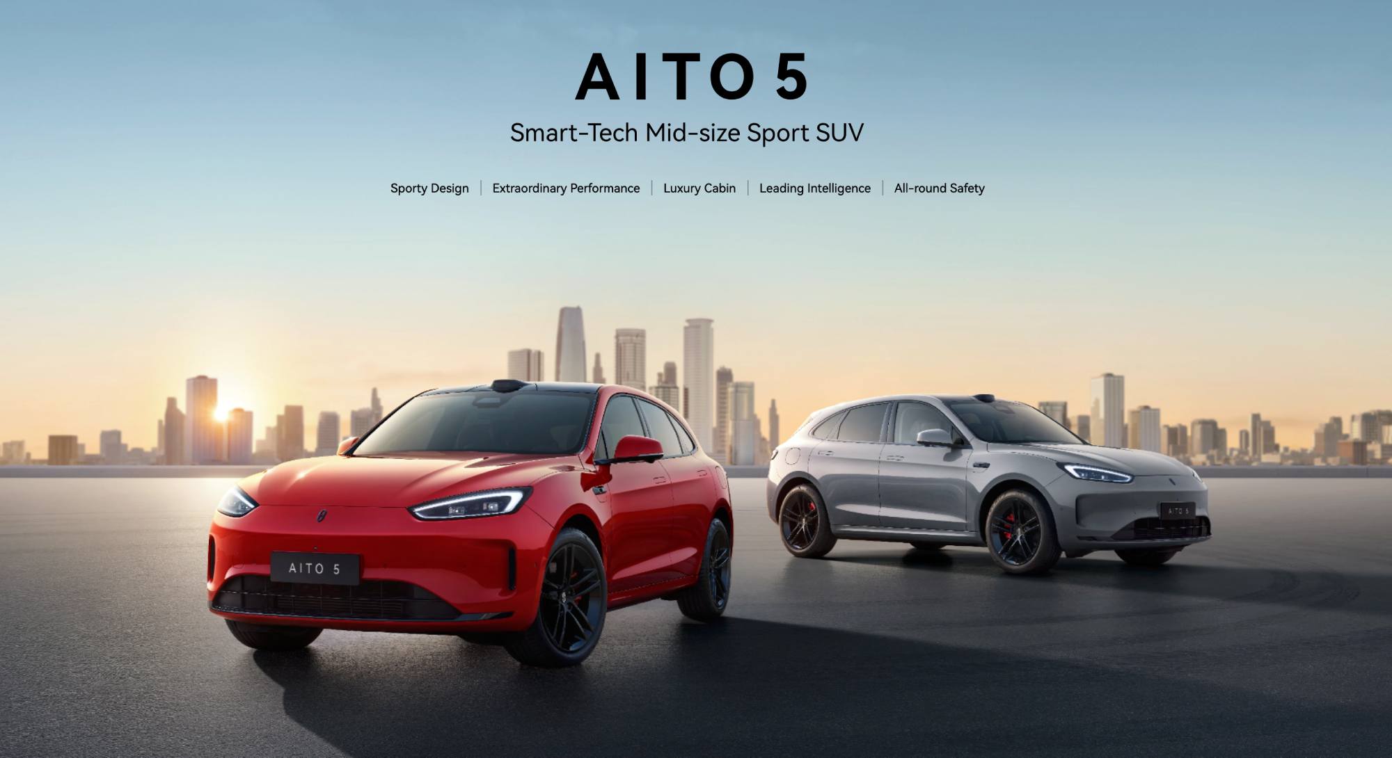 AITO. Automobilka má v ponuke aj model menšieho SUV AITO 5