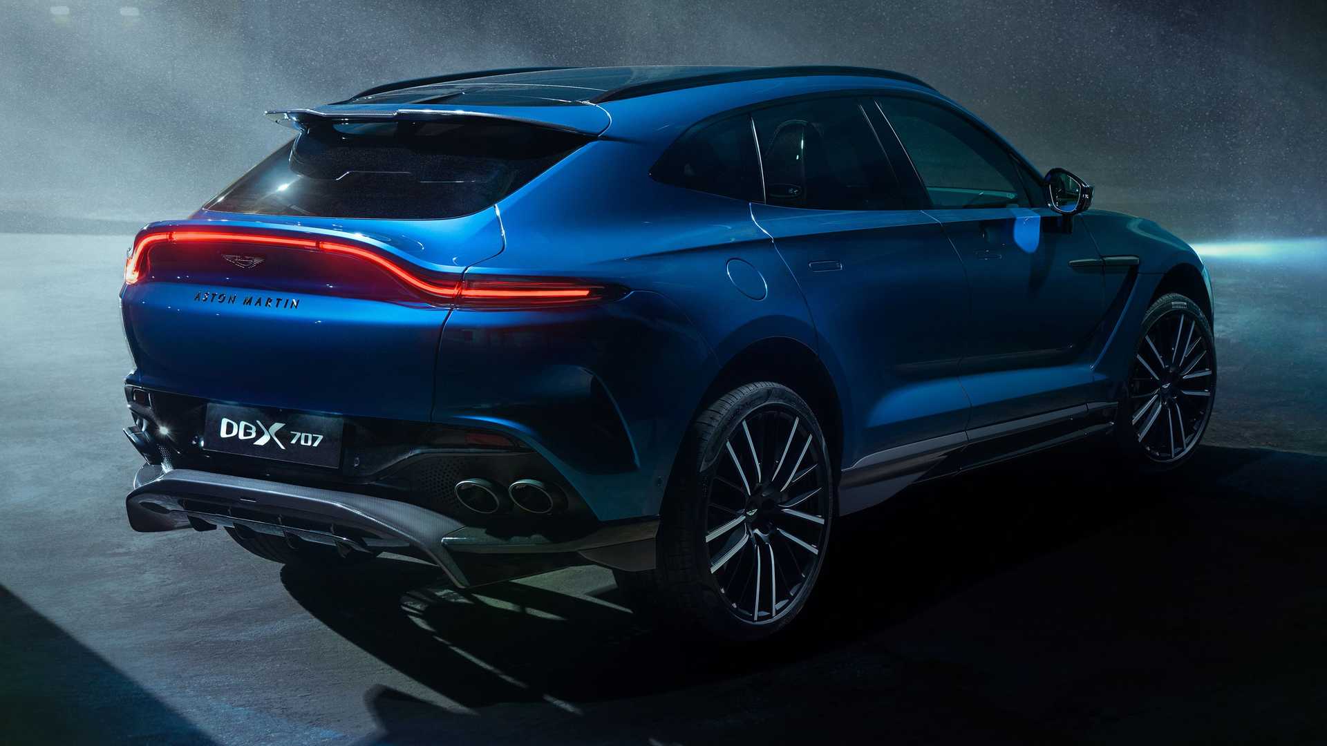  Aston Martin ukázal najvýkonnejšie SUV DBX 707