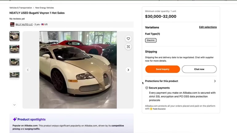 Kúpil auto cez internet za 30-tisíc, po odstránení ochrannej fólie zistil, že mu priviezli reklamnú maketu