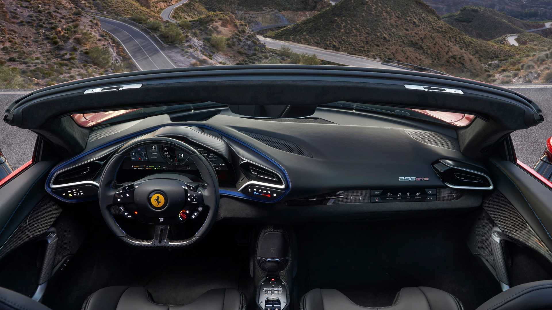Ferrari 296 GTS je otvorený plug-in hybrid