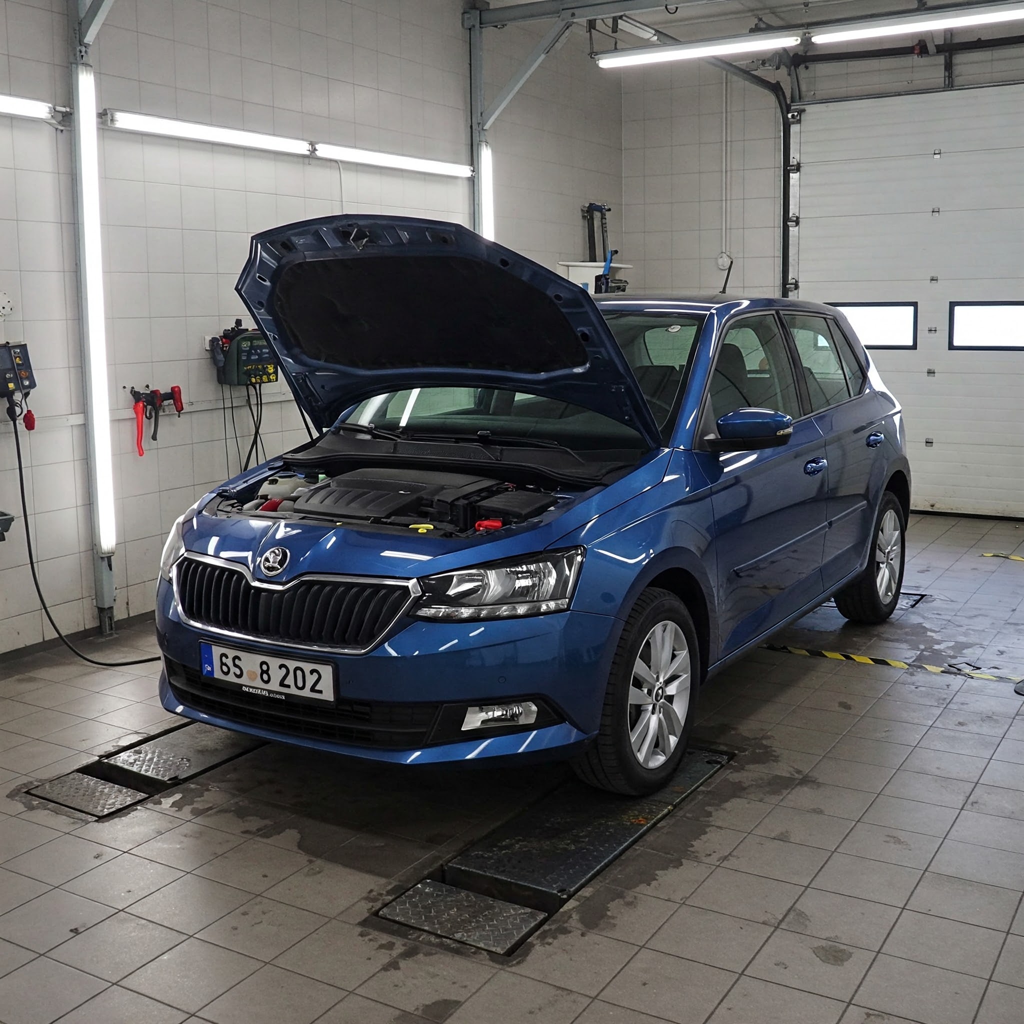 Autobazar.EU / Ilustračná vizualizácia, vozidlo na STK