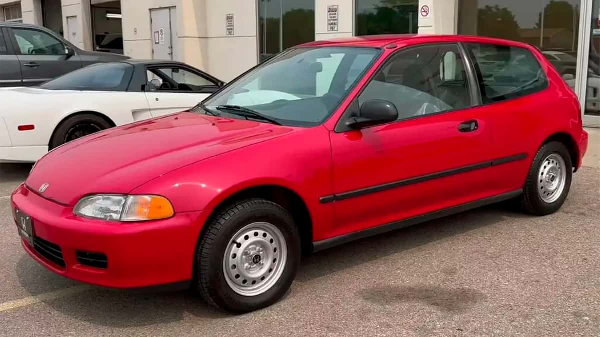 Táto 31 ročná Honda Civic má za sebou len 12 km!